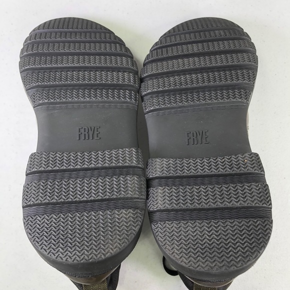 Frye Scout Olive Combat Boots Limited Edition - Picture 11 of 12